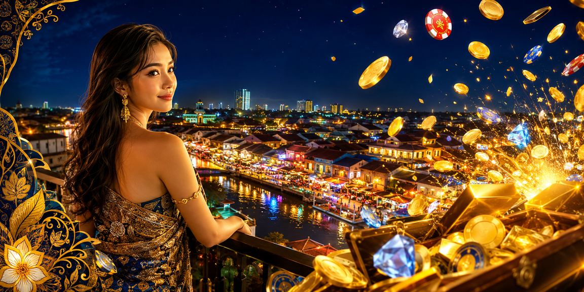 Proses deposit bonus dengan rekaan batik Melaka untuk blackjack di vip555